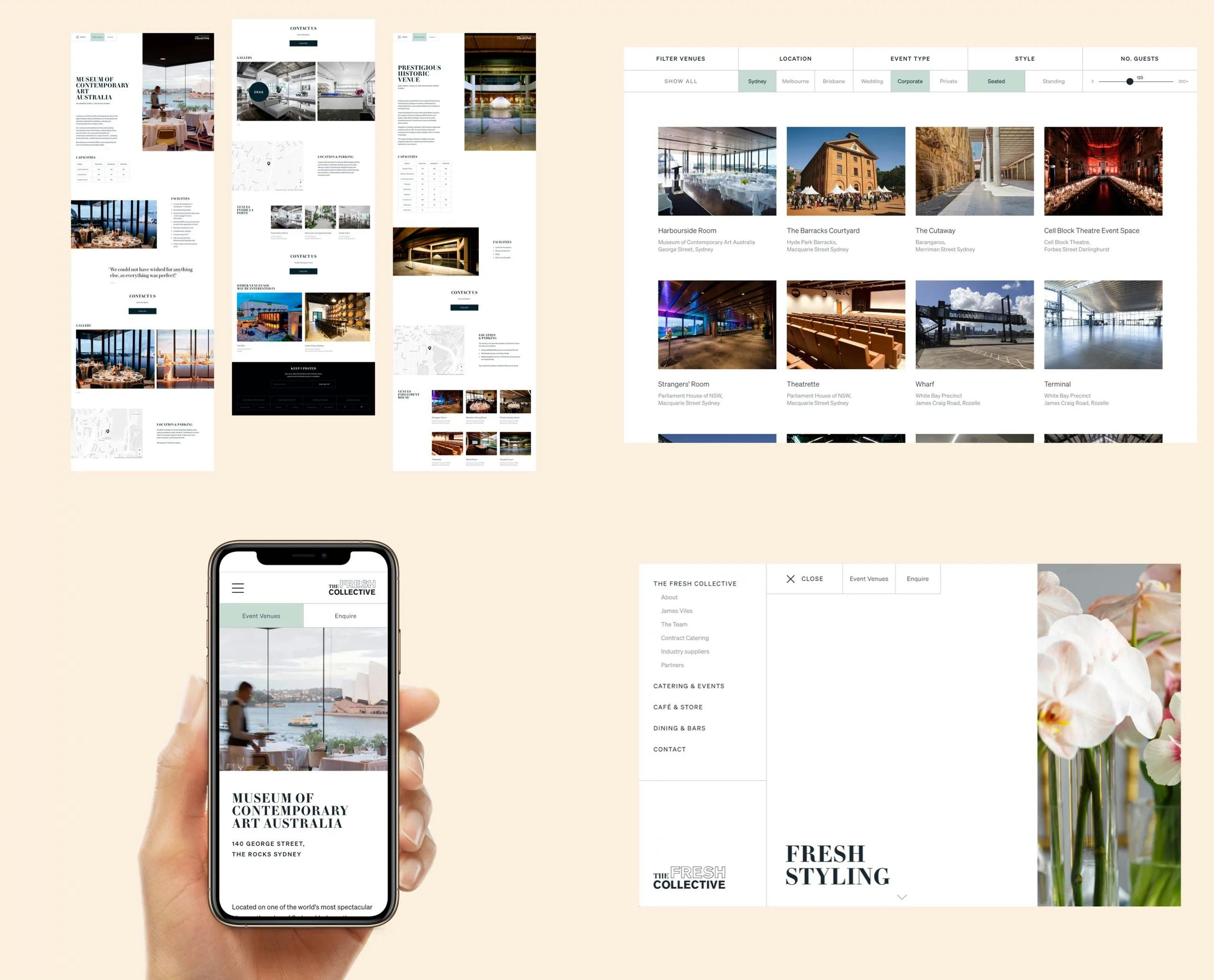 Fresh-collective-website-design