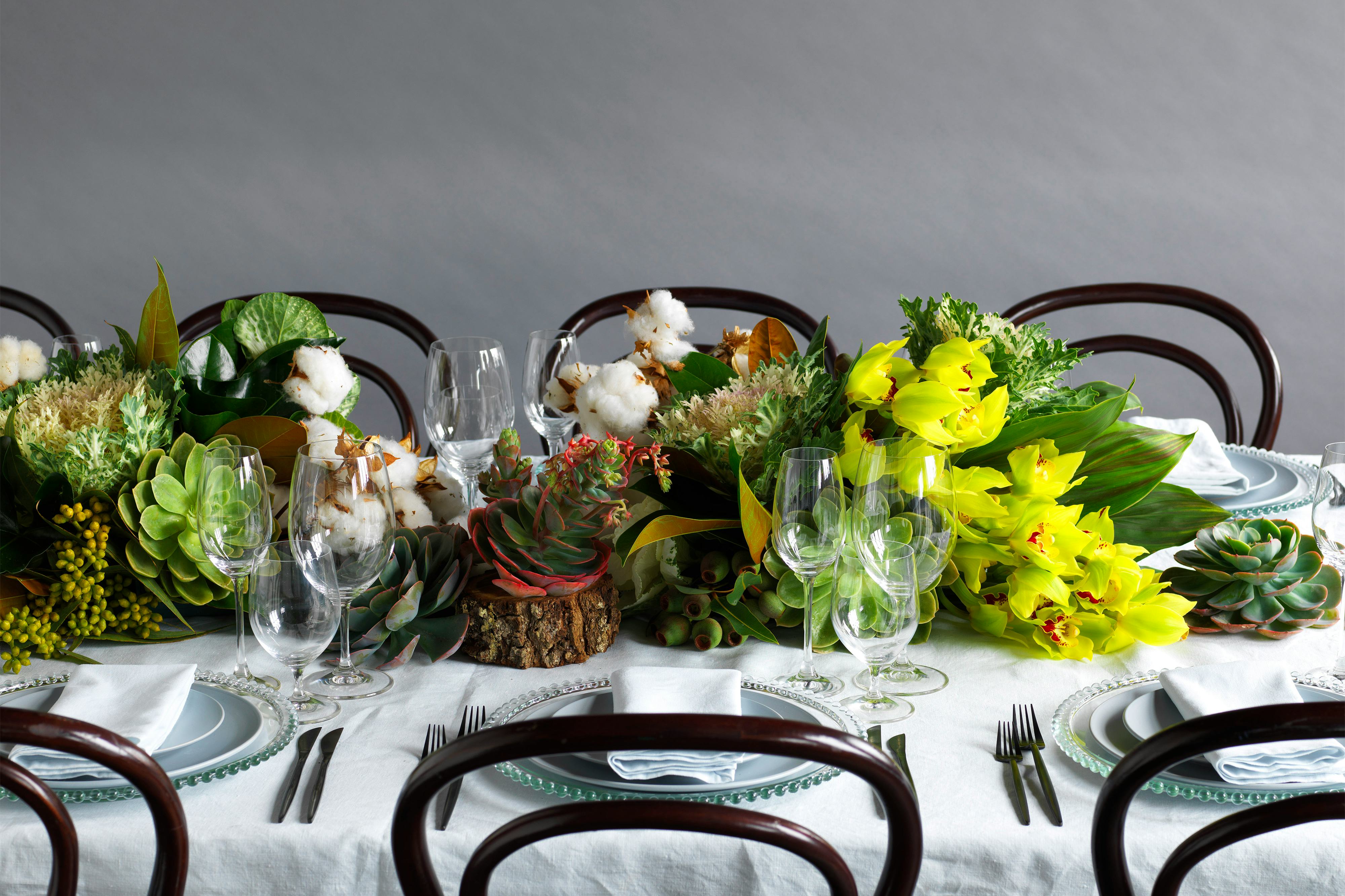 The Fresh Collective table setting